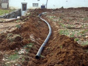 bucks county french drain install