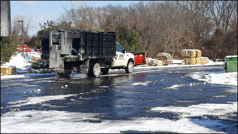 commercial snow plow company bucks county