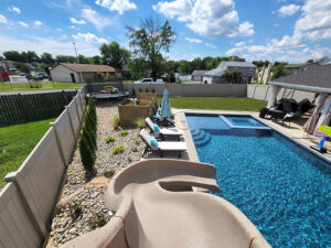 fairless hills pool landscape design