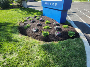 flower bed install bucks county pa