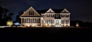 holland pa residential landscape lighting project